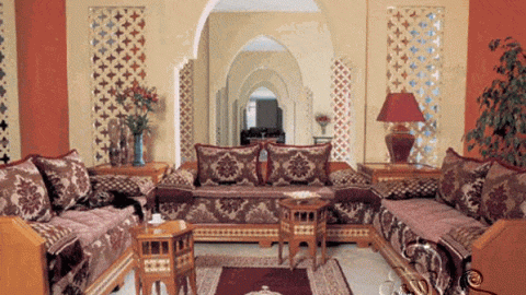 اثاث و ديكور مغربي