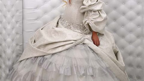 فستان سهرة