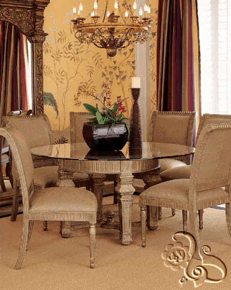 غرفة طعام جميلة