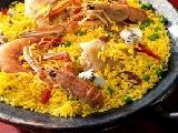 الأرز بالجمبري”البايل ا”