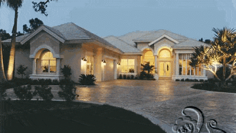 واجهة فيلا من دور واحد