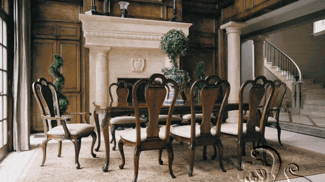 غرفة طعام فاخرة