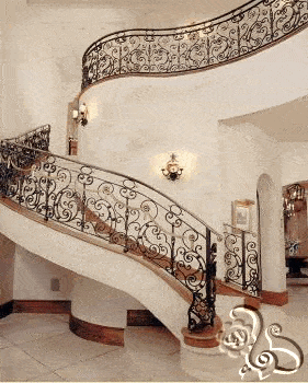 درابزين  معدني مزخرف