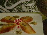 كنافة ملفوفة بالبندق(مبرومة)
