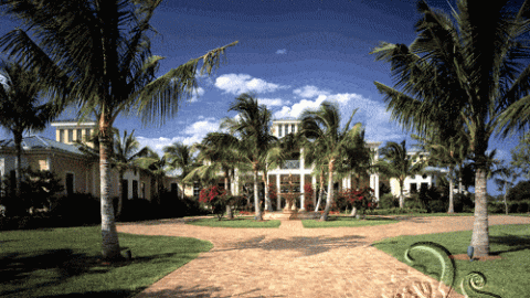 ارضية خارجية للحديقة