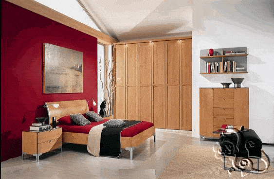 غرفة نوم بديكور حديث