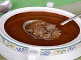 شوربة البرغل الرمضانية مع اللحم