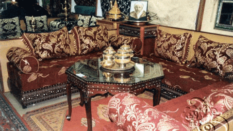 اثاث و ديكور مغربي
