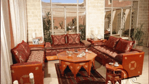 اثاث و ديكور مغربي