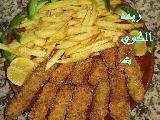 أصابع سمك فيليه مقرمشه