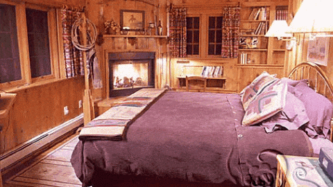 ديكور خشبي لغرفة نوم