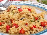 طبق أرز البندورة من المطبخ الهندي