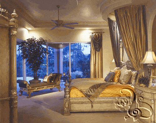 فن تصميم غرف النوم يتجسد في هذه الغرفة