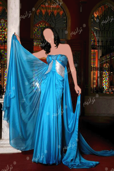 فستان سهرة خليجي 2010