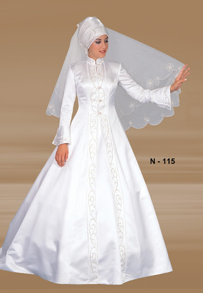 فستان زفاف حجاب