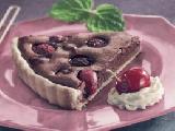 تارت الكرز والشوكولاتة