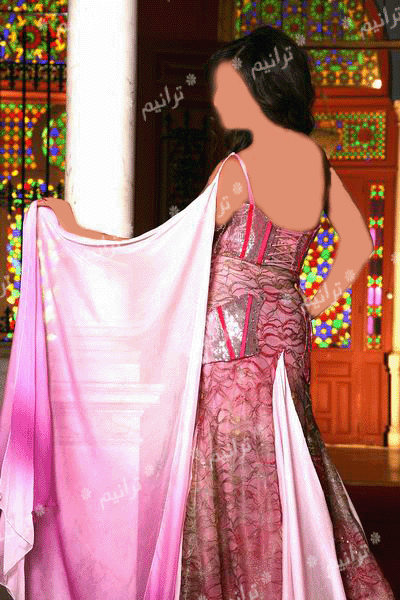 فستان سهرة خليجي