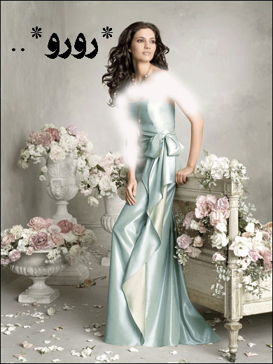 فستان سهرة ناعم