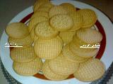 كاسترد مع البسكويت والشوكولاتة