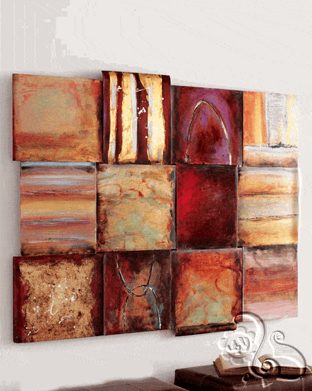 لوحة فنية تضفي جوا خاصا على الديكور الداخلي