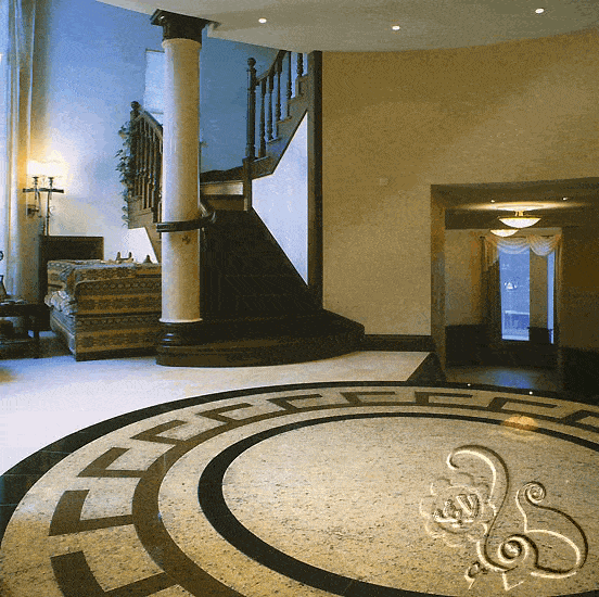 أرضية من الرخام