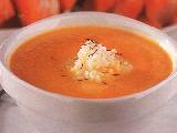 شوربة القرع الأحمر والأرز