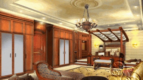 تصميم لغرفة نوم فاخرة