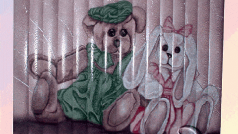 ستائر برسومات جميلة لغرف الاطفال