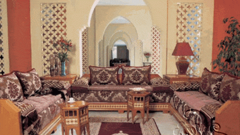الاثاث المغربي الرائع