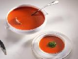 حساء الفلفل الأحمر البارد