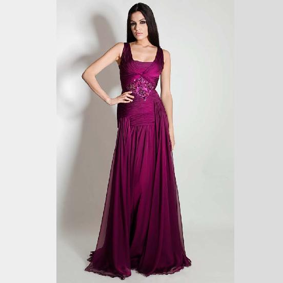 فساتين مطرزة 2012