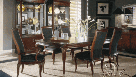 غرفة طعام جميلة