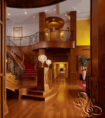 ارضية الباركيه الخشبي للصالة