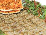 طبق كباب من المطبخ التركي