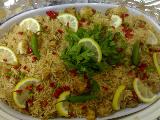 طبق أرز صياديه بالسمك رائع