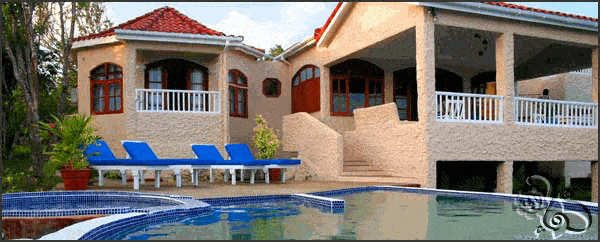 فيلا مع المسبح