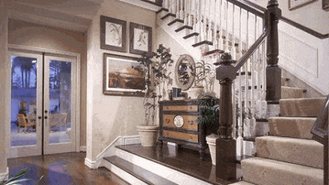 ارضية الباركيه الخشبي للصالة