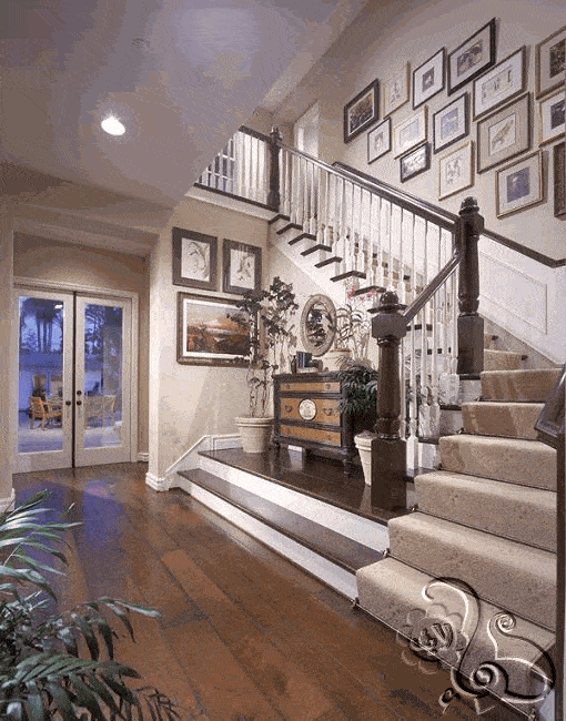 ارضية الباركيه الخشبي للصالة