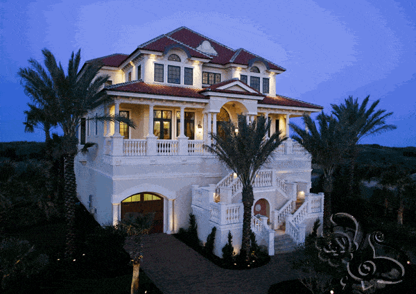 فيلا كبيرة يتصميم جميل