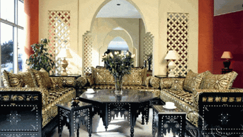 اثاث و ديكور مغربي