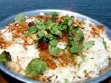 طبق برياني اللحم المفري بالزبد الهندي