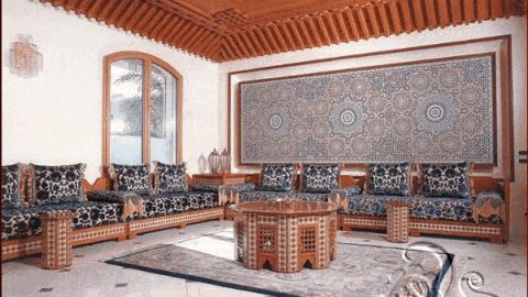 الديكور المغربي الداخلي