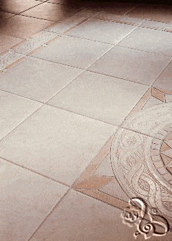 السيراميك في الارضية