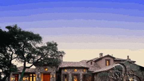 واجهة لمنزل ريفي_استراحة