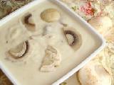 شوربة المشروم بالكريمة