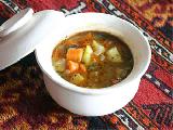 حساء اللحم بالخضراوات