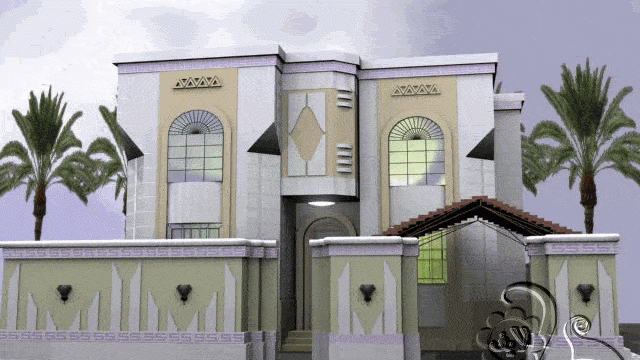 تصميم جميل لفيلا