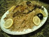 الارز مع السمك رائع