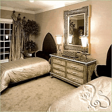 غرفة نوم مزدوجة