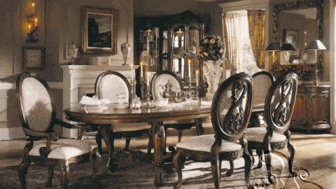 غرفة طعام فاخرة جدا